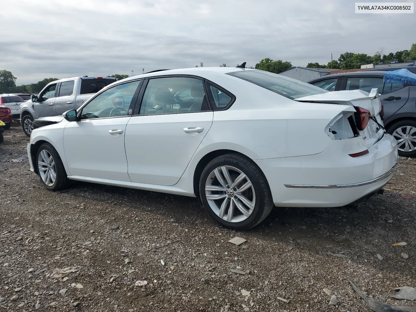 1VWLA7A34KC008502 2019 Volkswagen Passat Wolfsburg