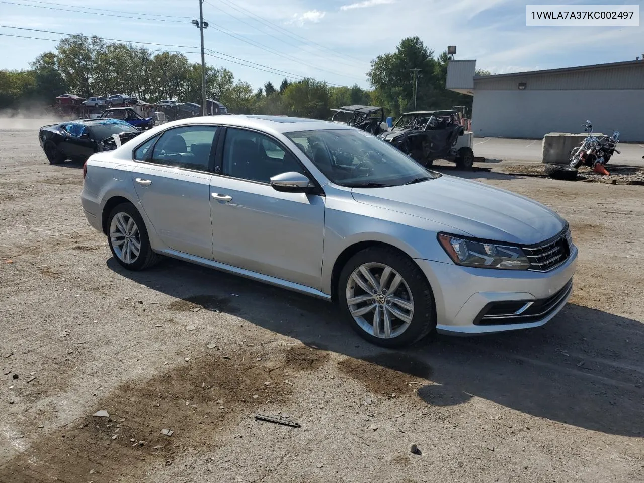 1VWLA7A37KC002497 2019 Volkswagen Passat Wolfsburg