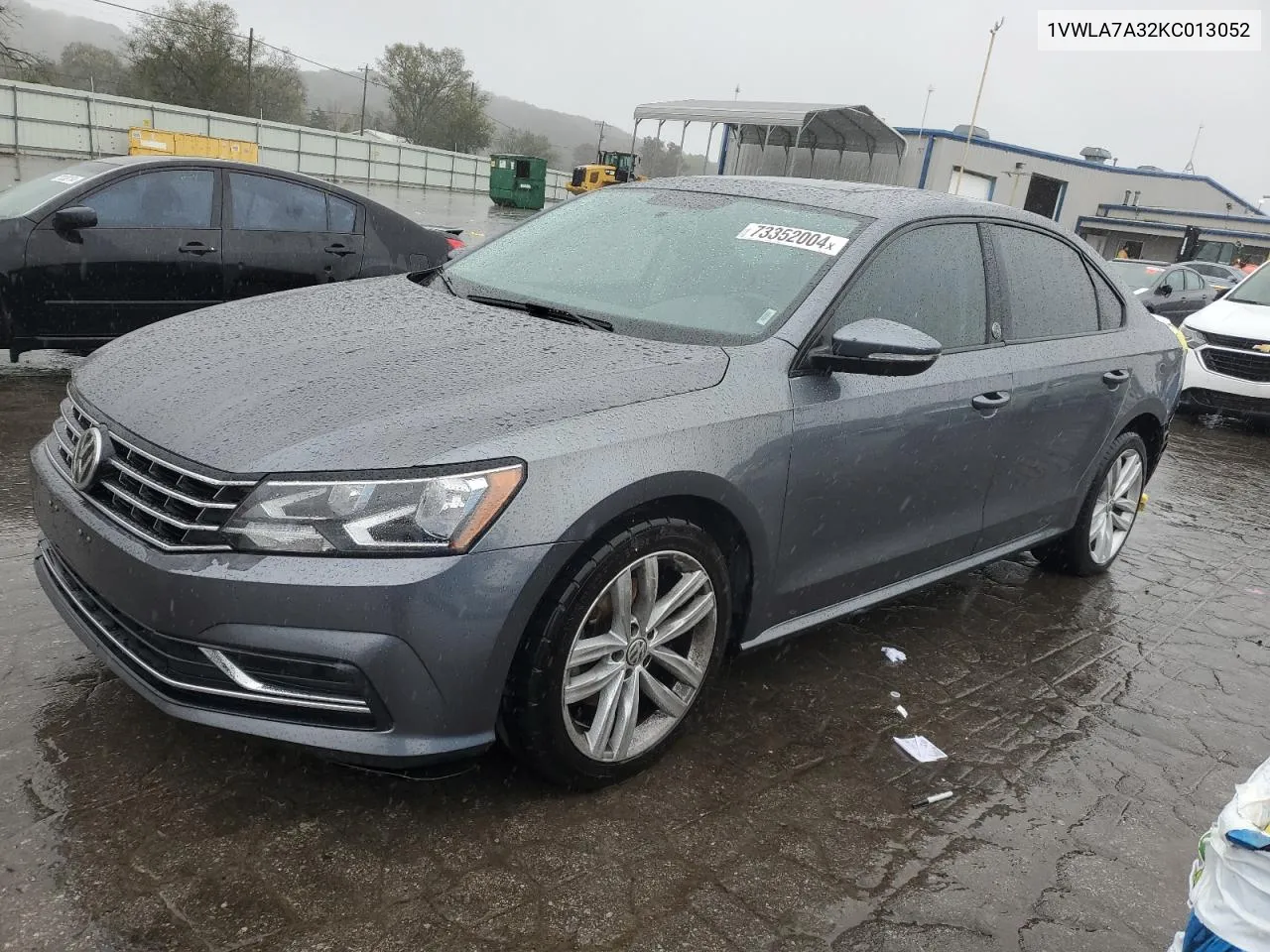 2019 Volkswagen Passat Wolfsburg VIN: 1VWLA7A32KC013052 Lot: 73352004