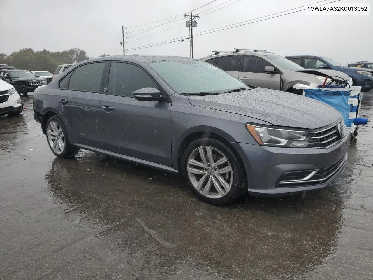 2019 Volkswagen Passat Wolfsburg VIN: 1VWLA7A32KC013052 Lot: 73352004