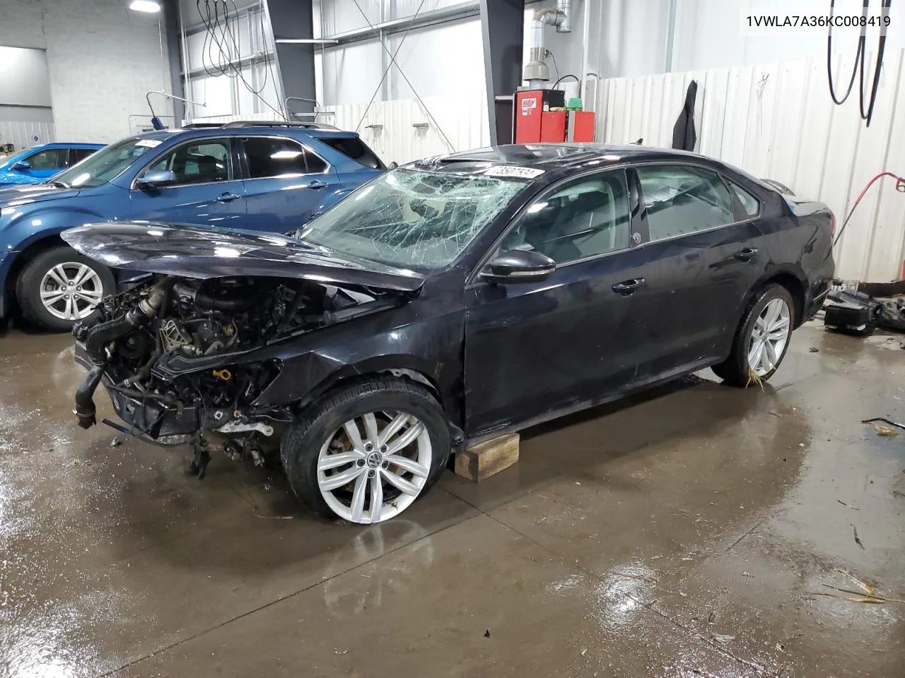 2019 Volkswagen Passat Wolfsburg VIN: 1VWLA7A36KC008419 Lot: 73507534