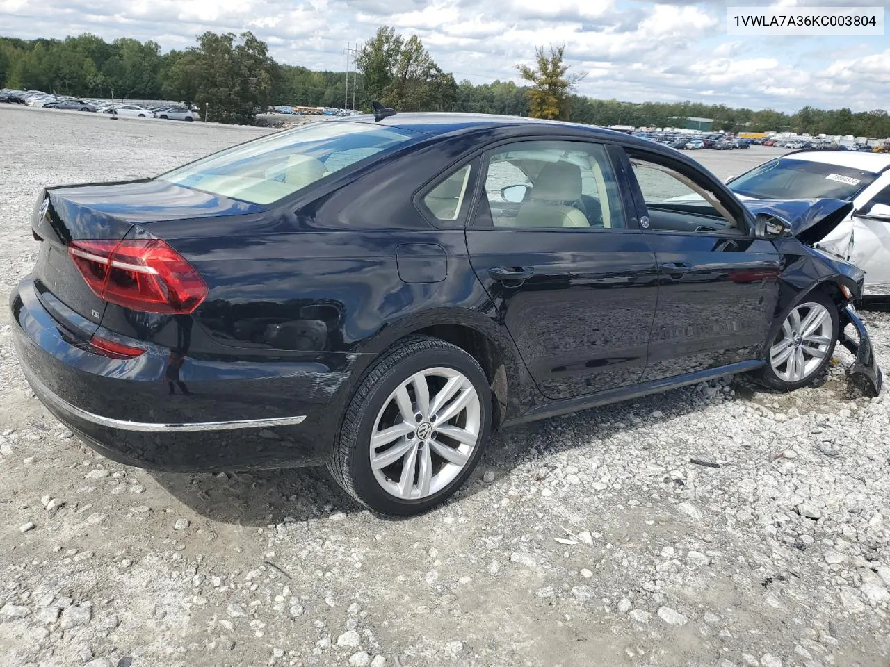 2019 Volkswagen Passat Wolfsburg VIN: 1VWLA7A36KC003804 Lot: 73527424