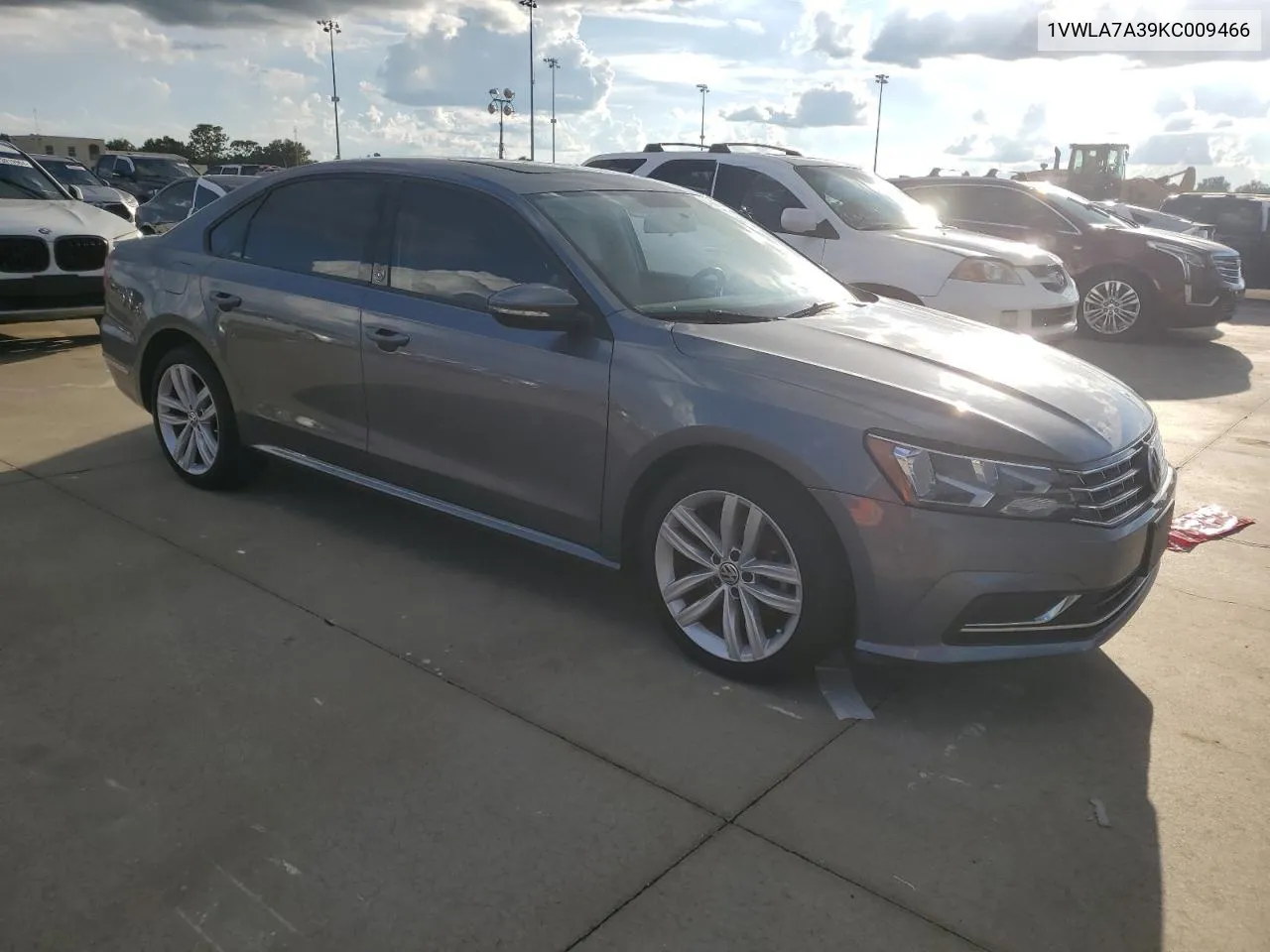 2019 Volkswagen Passat Wolfsburg VIN: 1VWLA7A39KC009466 Lot: 73872934