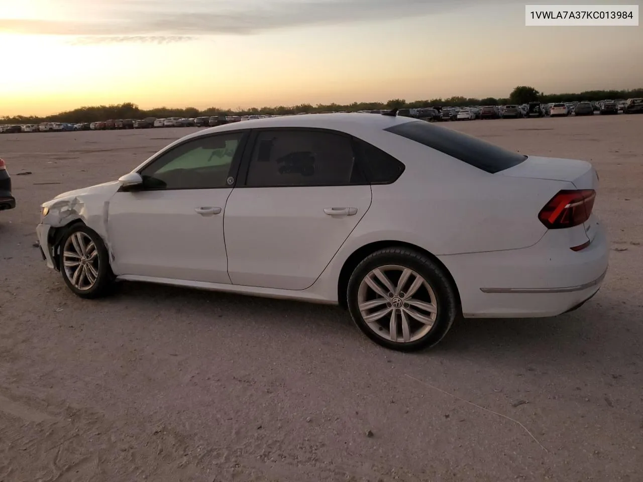 2019 Volkswagen Passat Wolfsburg VIN: 1VWLA7A37KC013984 Lot: 77117974