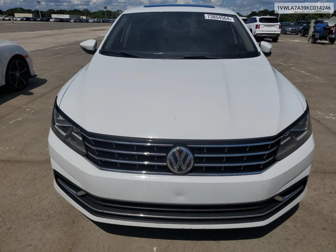 2019 Volkswagen Passat Wolfsburg VIN: 1VWLA7A39KC014246 Lot: 77503464