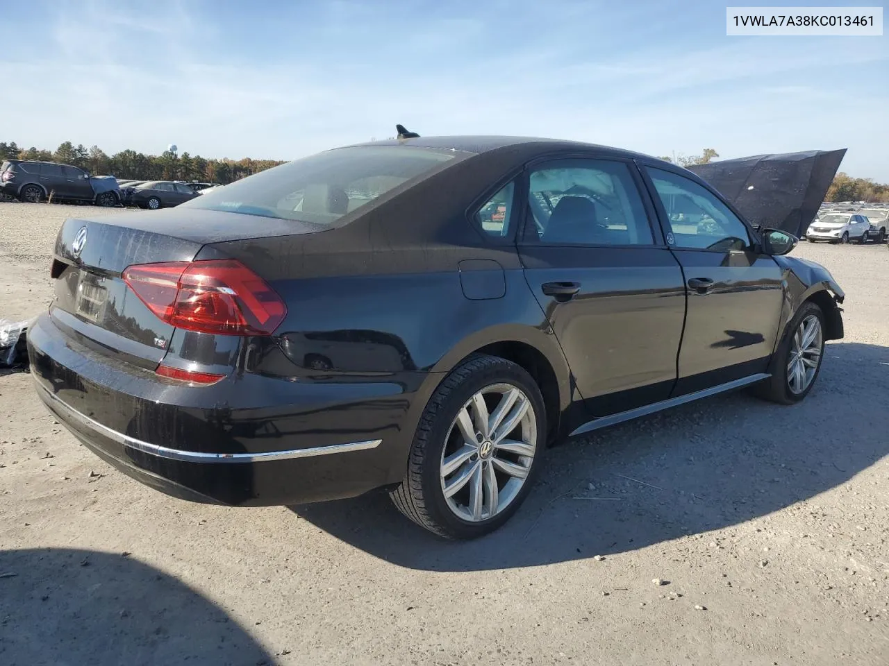 1VWLA7A38KC013461 2019 Volkswagen Passat Wolfsburg