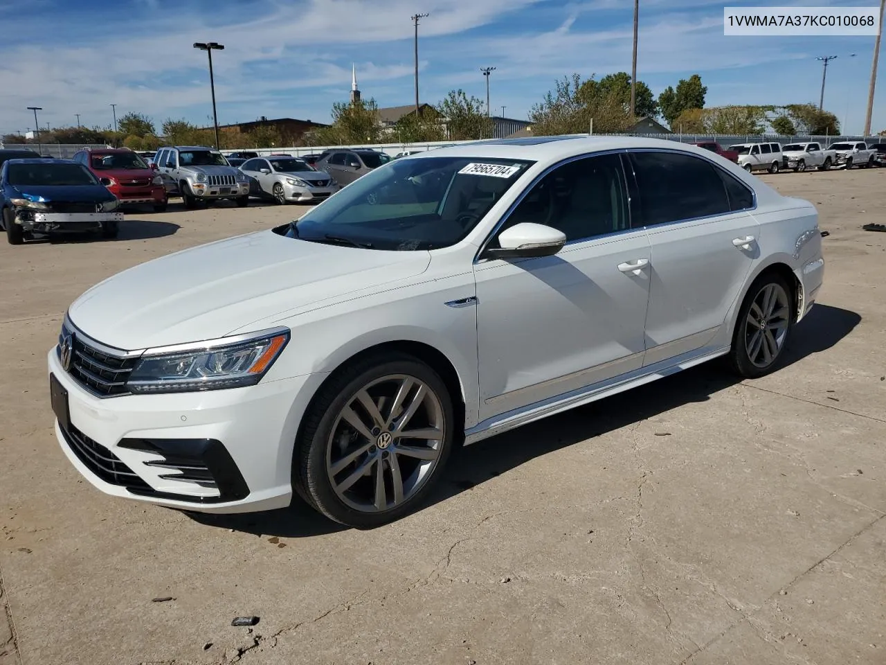 2019 Volkswagen Passat Se R-Line VIN: 1VWMA7A37KC010068 Lot: 79565704