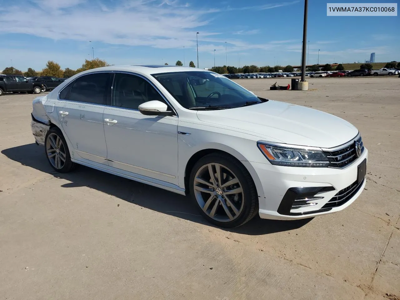 2019 Volkswagen Passat Se R-Line VIN: 1VWMA7A37KC010068 Lot: 79565704