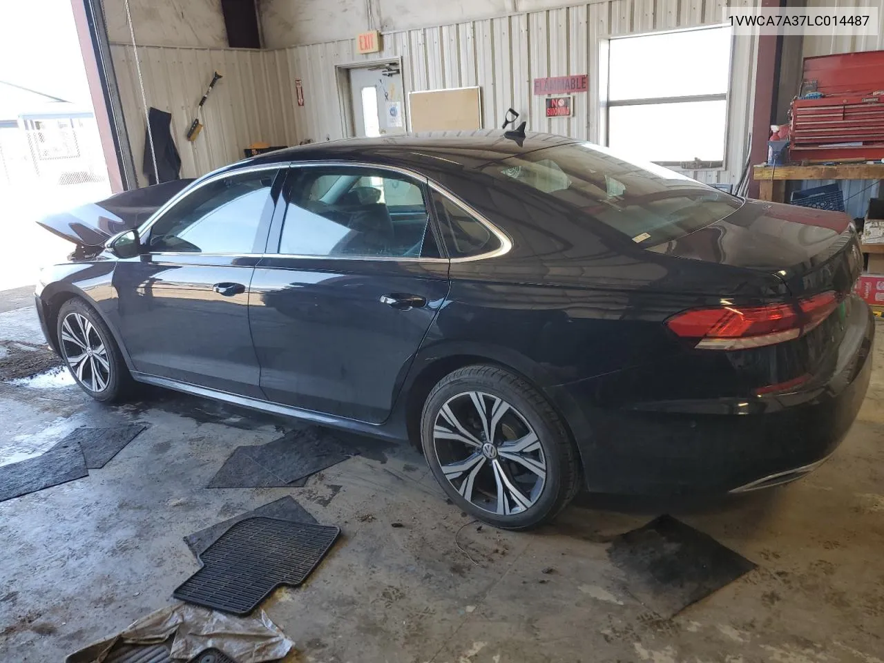 1VWCA7A37LC014487 2020 Volkswagen Passat Sel