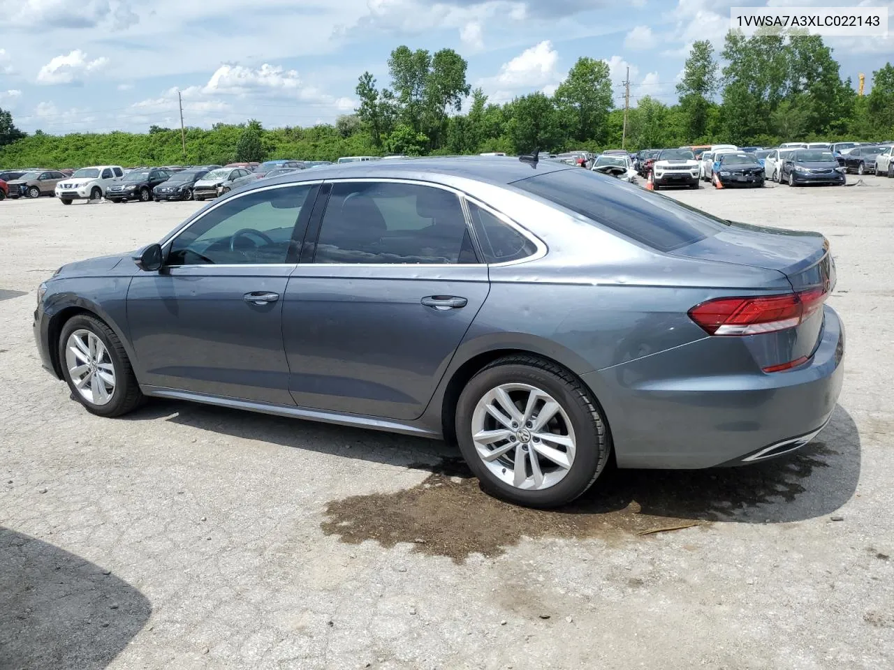 2020 Volkswagen Passat Se VIN: 1VWSA7A3XLC022143 Lot: 57414674