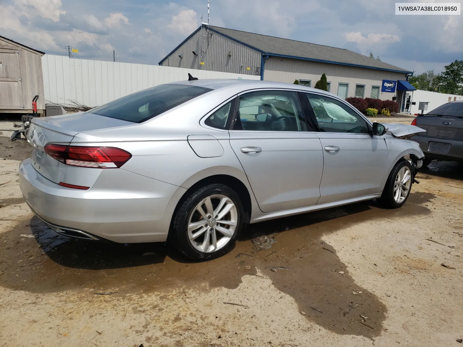 2020 Volkswagen Passat Se VIN: 1VWSA7A38LC018950 Lot: 59491444