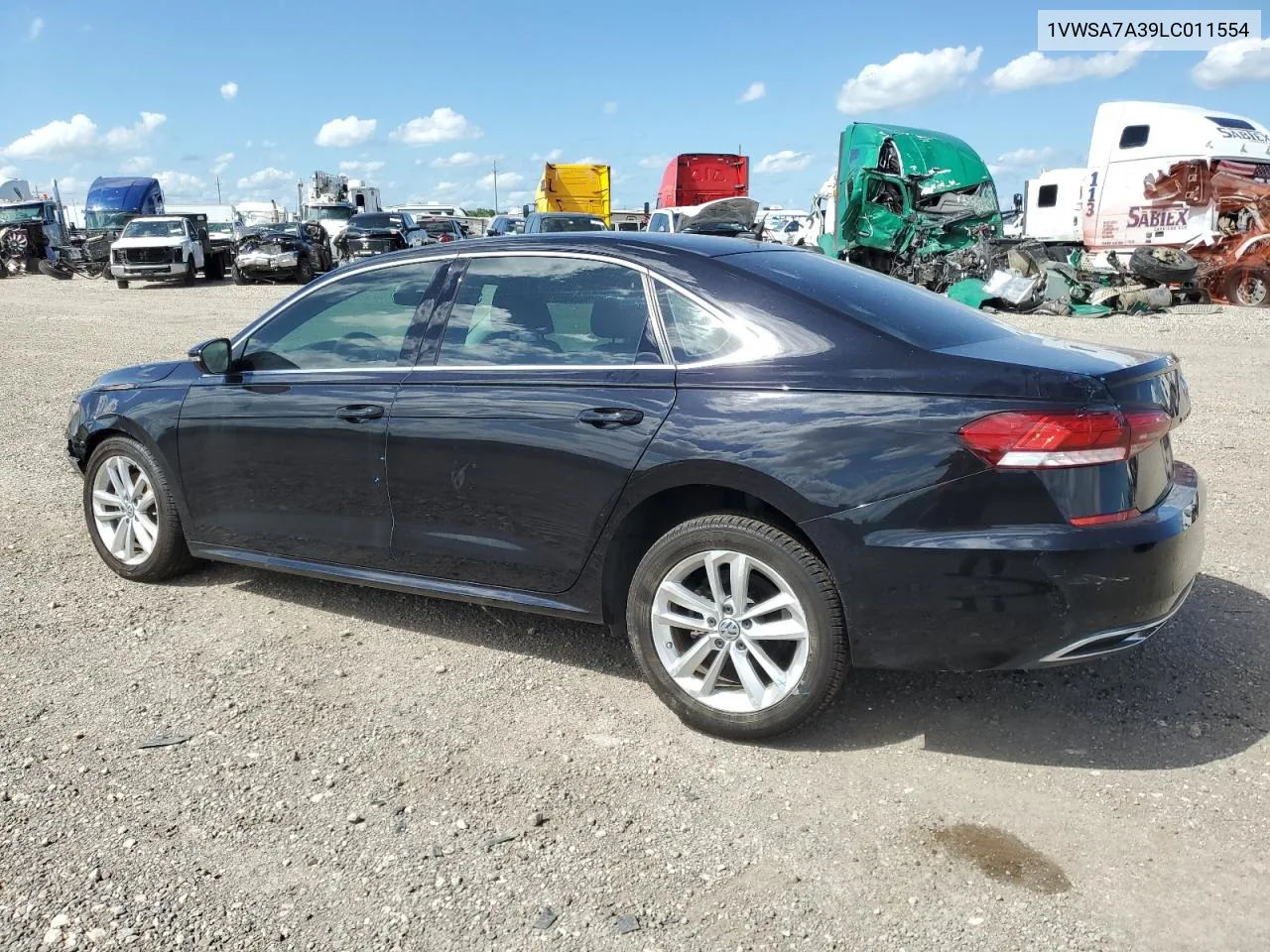 2020 Volkswagen Passat Se VIN: 1VWSA7A39LC011554 Lot: 60310064