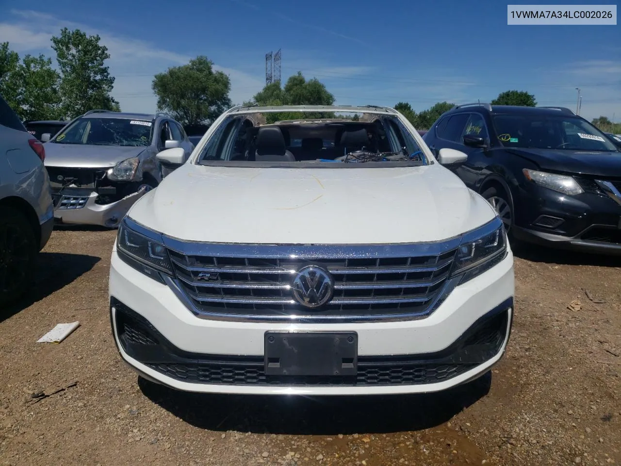 2020 Volkswagen Passat R-Line VIN: 1VWMA7A34LC002026 Lot: 60460544