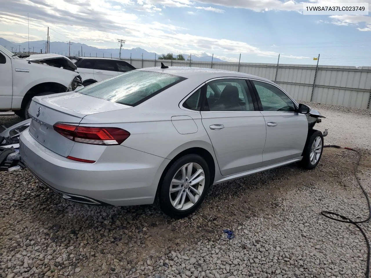 2020 Volkswagen Passat Se VIN: 1VWSA7A37LC023749 Lot: 61270504