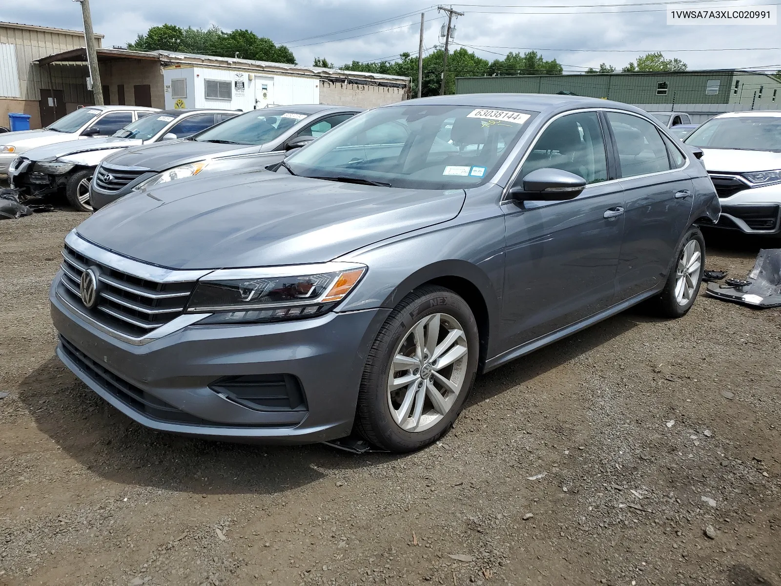 2020 Volkswagen Passat Se VIN: 1VWSA7A3XLC020991 Lot: 63038144