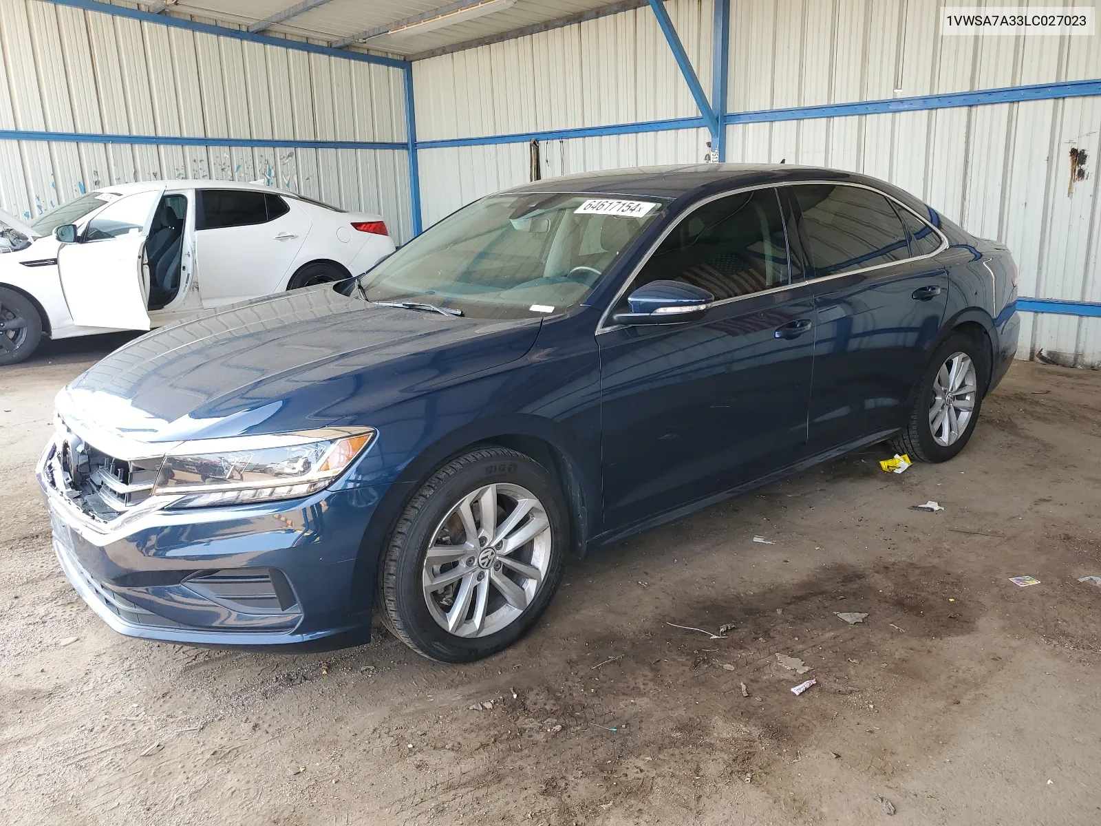 2020 Volkswagen Passat Se VIN: 1VWSA7A33LC027023 Lot: 64617154