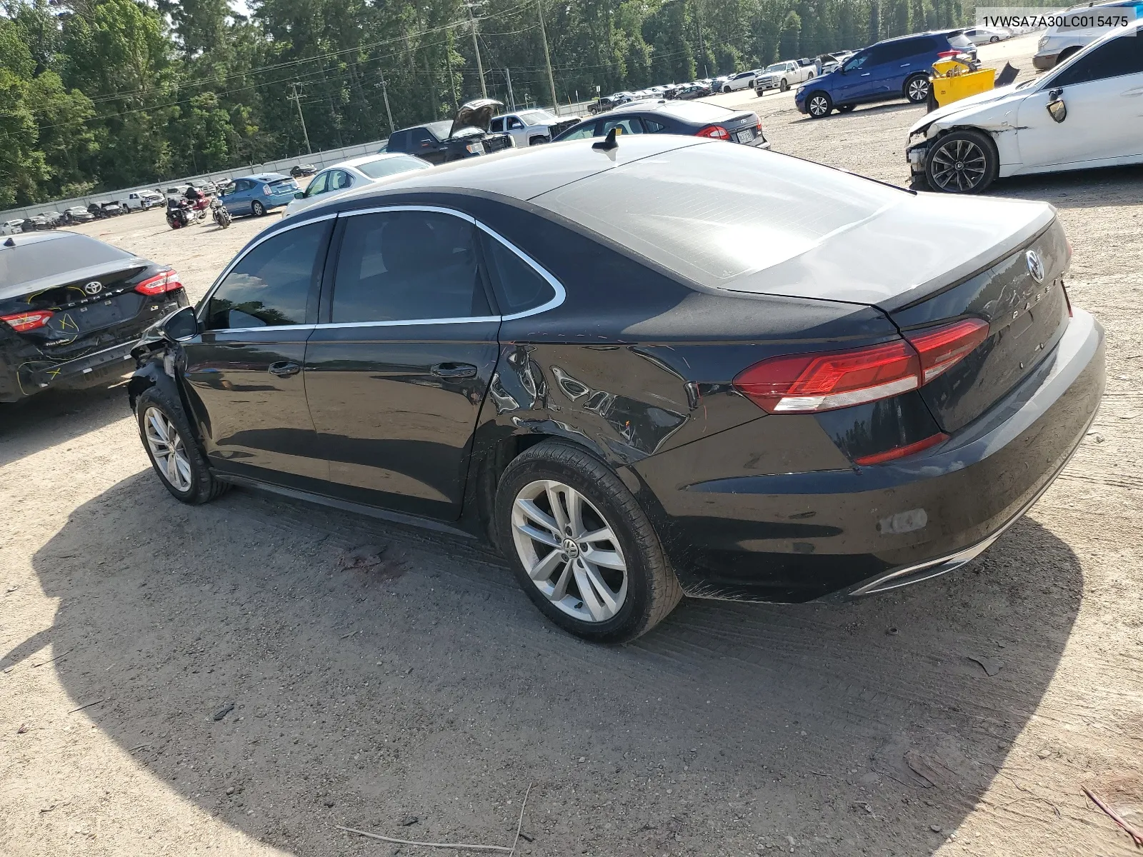 2020 Volkswagen Passat Se VIN: 1VWSA7A30LC015475 Lot: 65184834