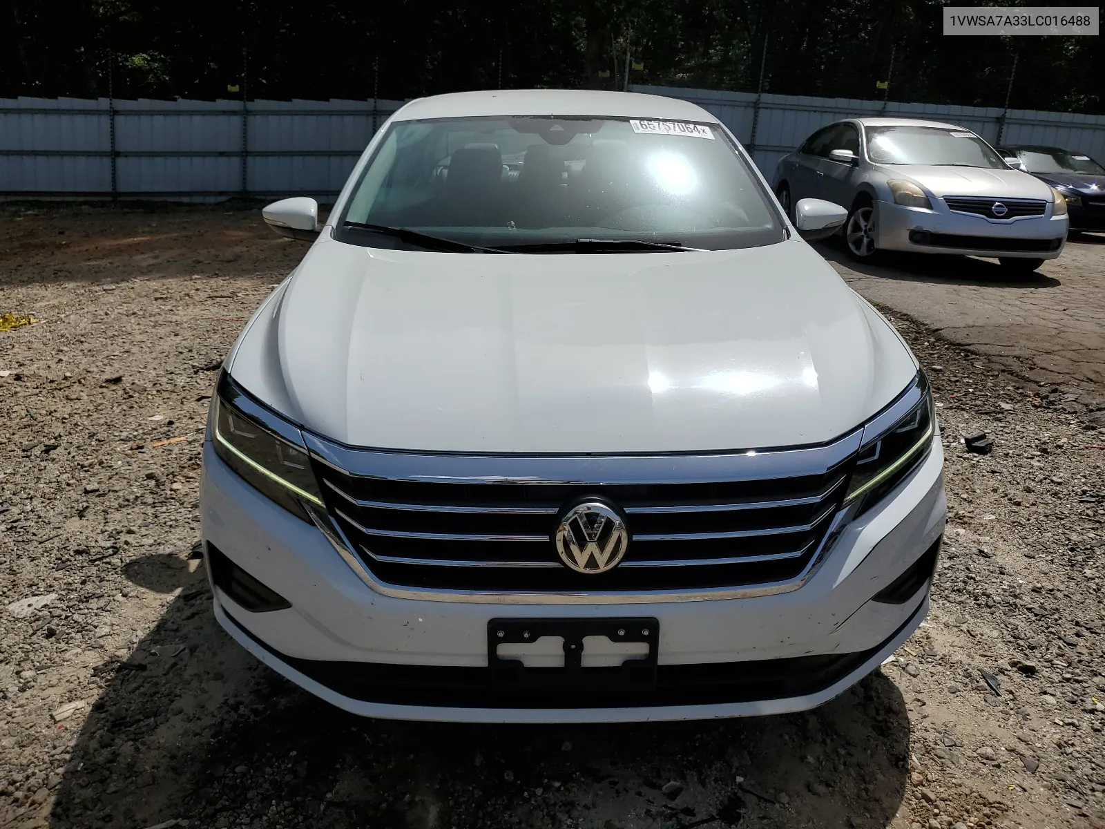 1VWSA7A33LC016488 2020 Volkswagen Passat Se