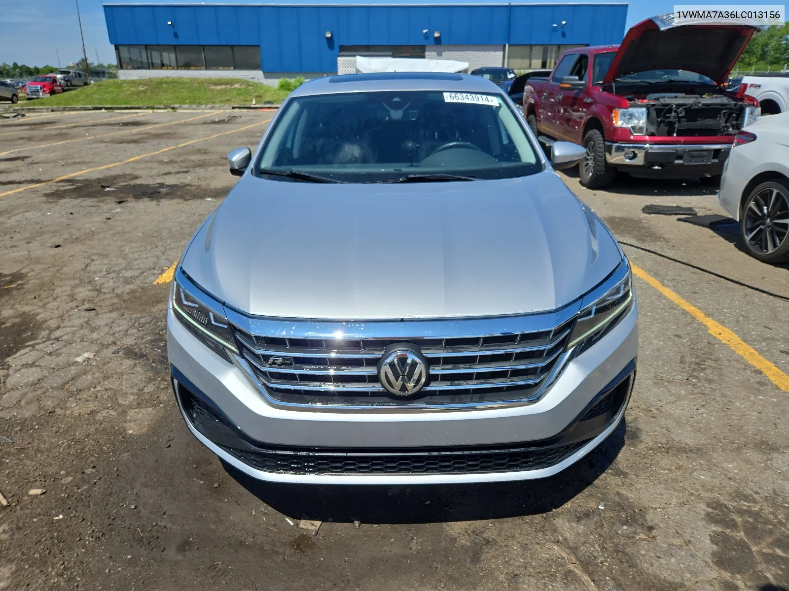 2020 Volkswagen Passat R-Line VIN: 1VWMA7A36LC013156 Lot: 66343914