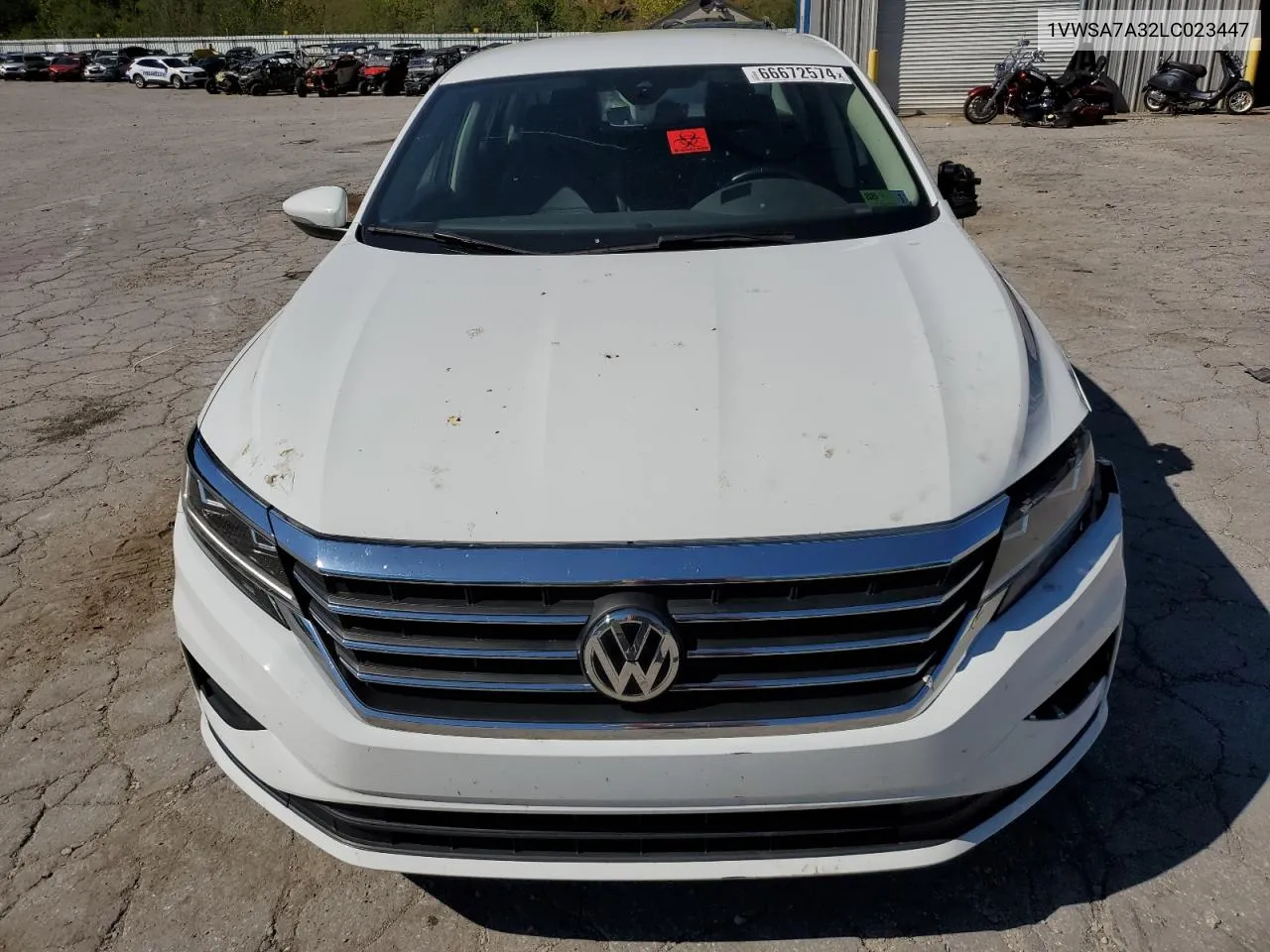 2020 Volkswagen Passat Se VIN: 1VWSA7A32LC023447 Lot: 66672574