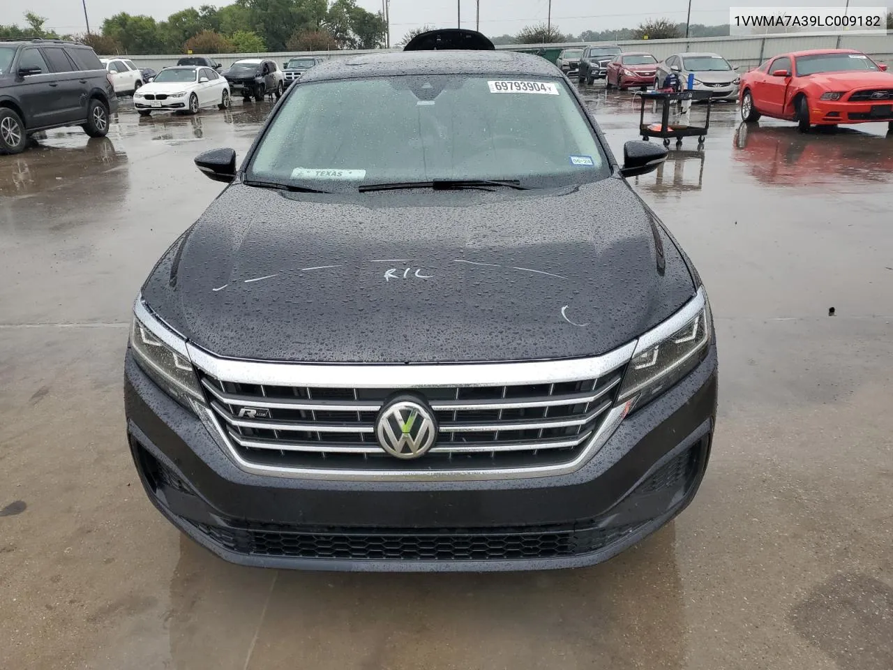 2020 Volkswagen Passat R-Line VIN: 1VWMA7A39LC009182 Lot: 69793904