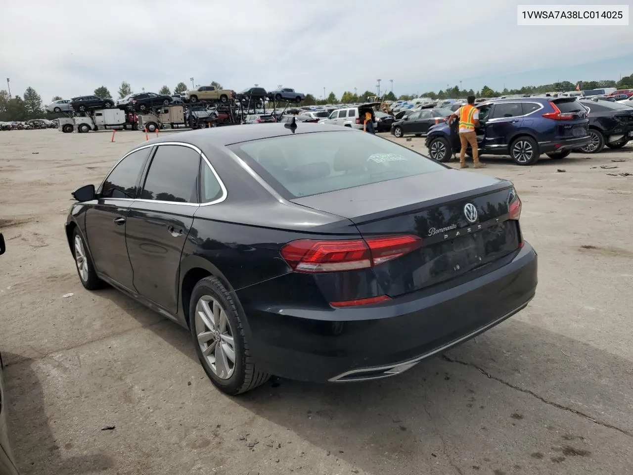 2020 Volkswagen Passat Se VIN: 1VWSA7A38LC014025 Lot: 69962234