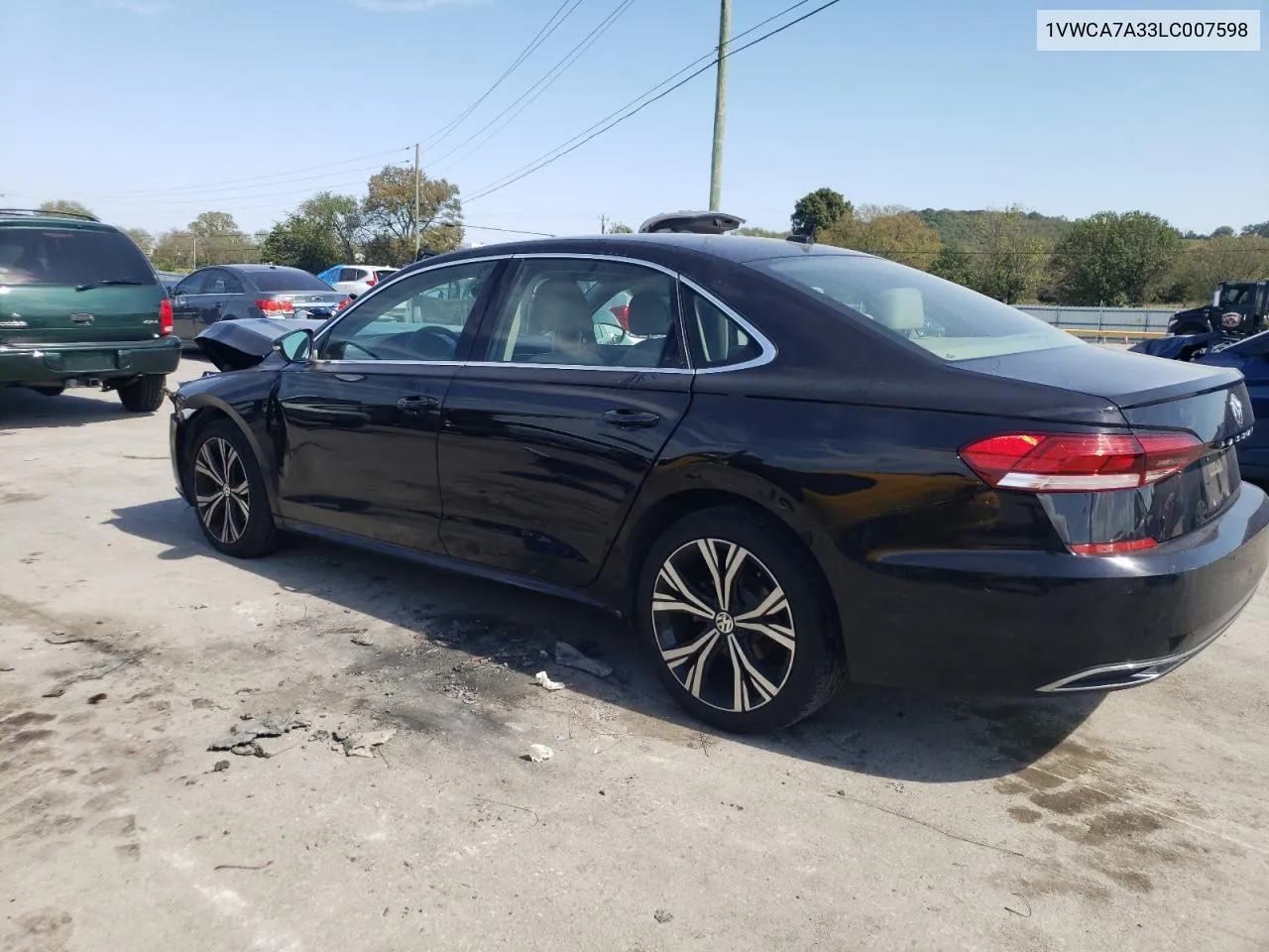 2020 Volkswagen Passat Sel VIN: 1VWCA7A33LC007598 Lot: 74211014