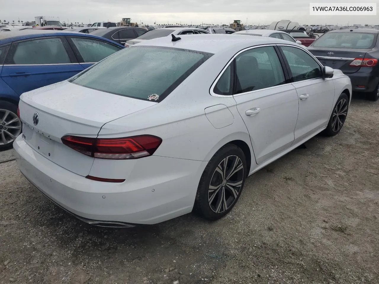 2020 Volkswagen Passat Sel VIN: 1VWCA7A36LC006963 Lot: 76472654