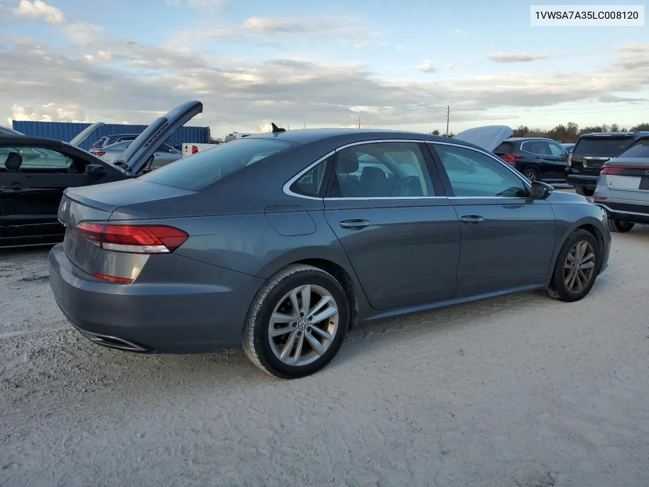 2020 Volkswagen Passat Se VIN: 1VWSA7A35LC008120 Lot: 77162254