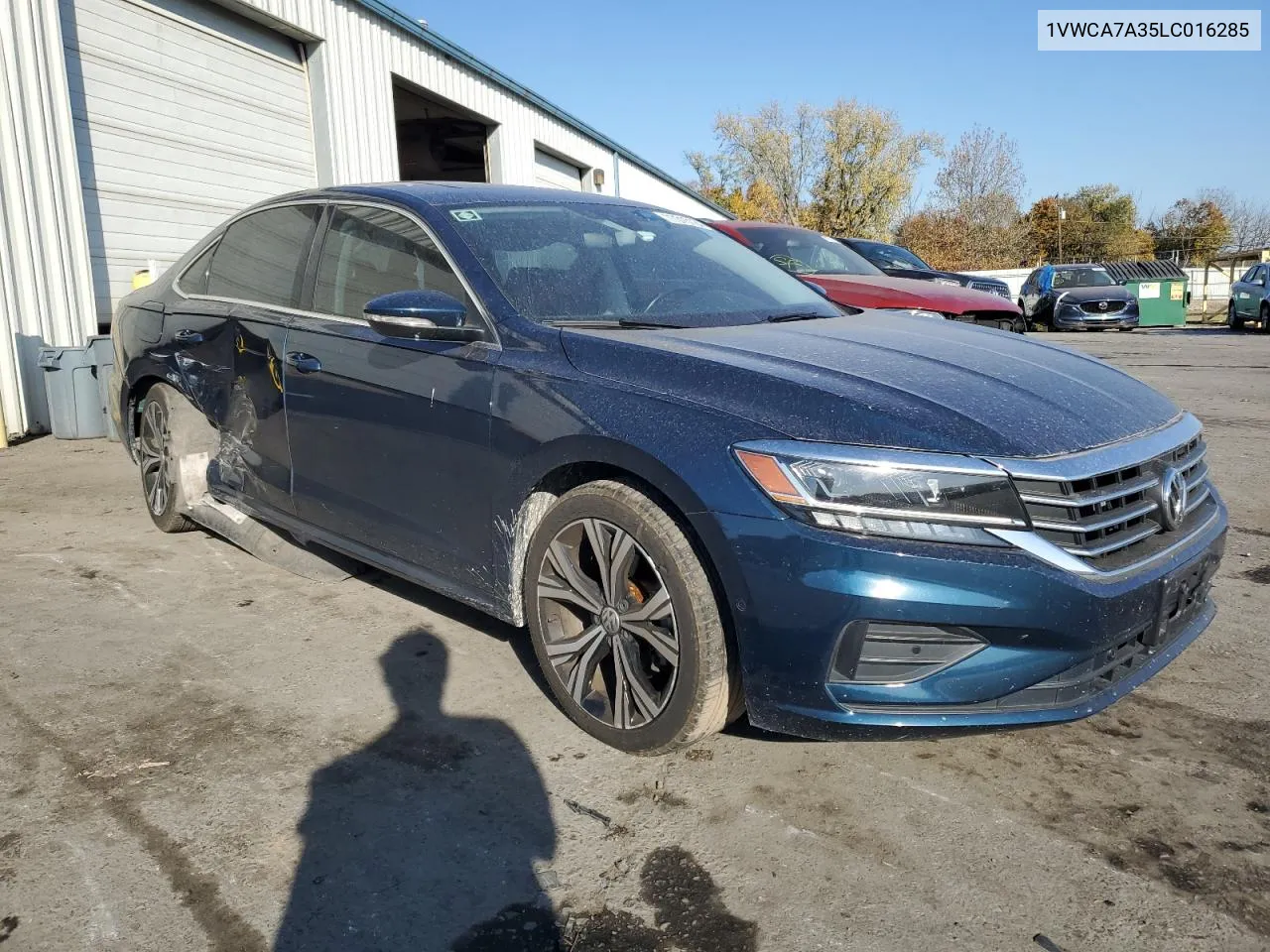 2020 Volkswagen Passat Sel VIN: 1VWCA7A35LC016285 Lot: 77315124