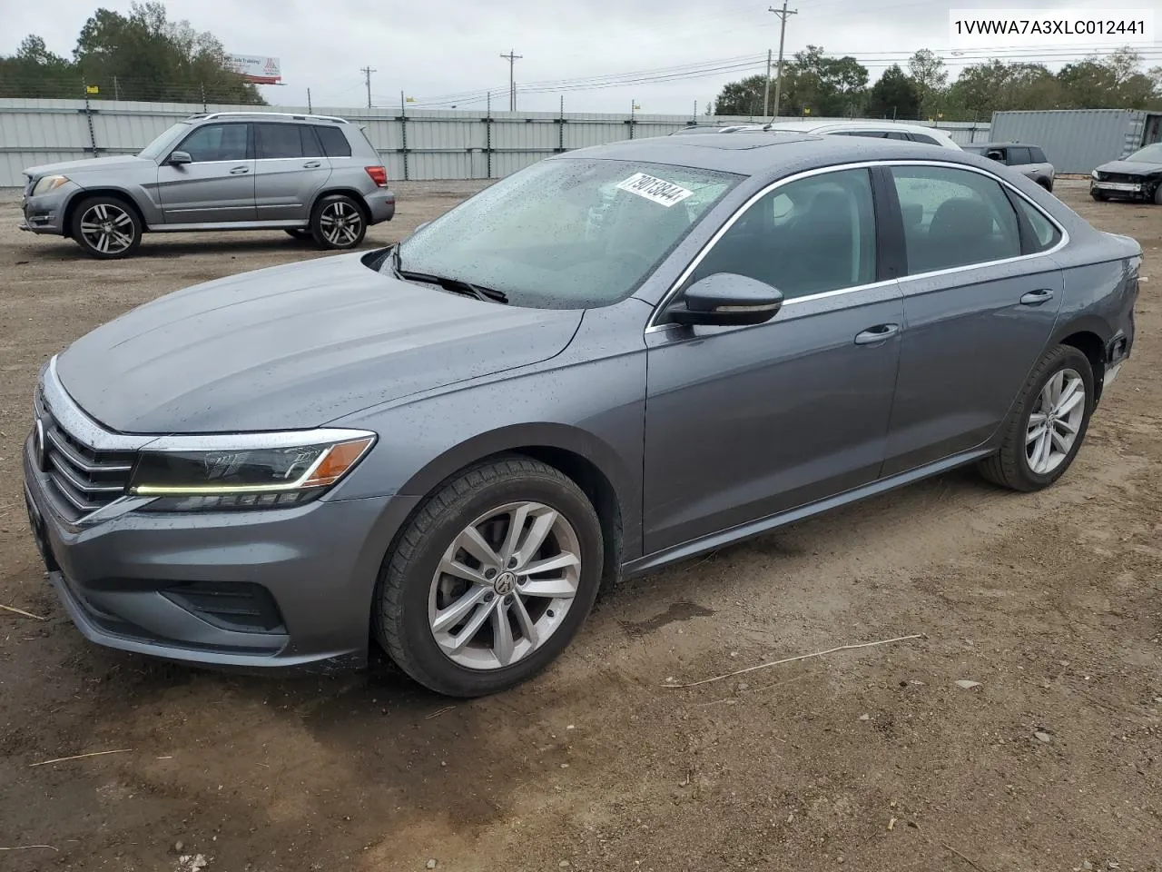 2020 Volkswagen Passat Se VIN: 1VWWA7A3XLC012441 Lot: 79013844