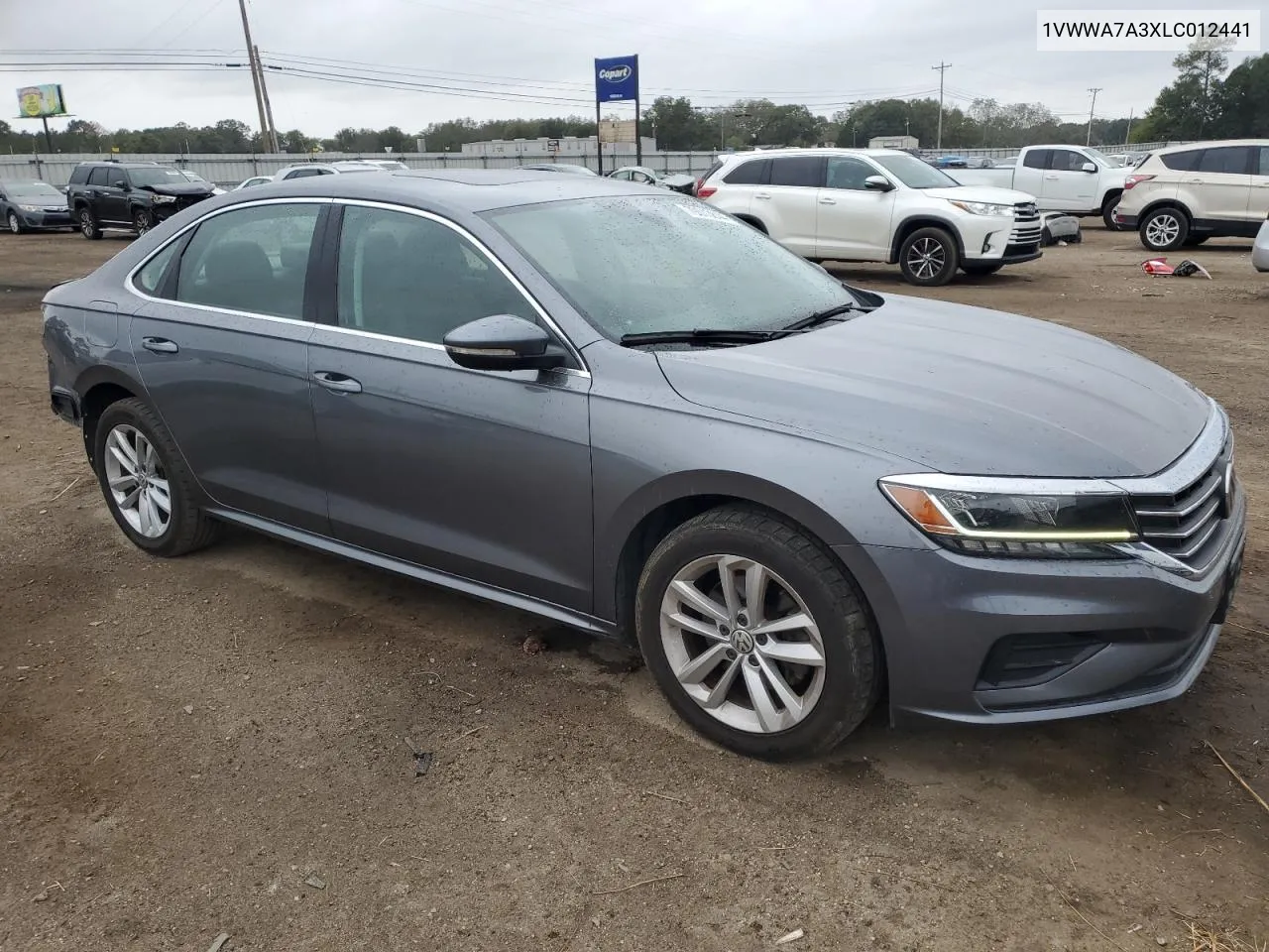 2020 Volkswagen Passat Se VIN: 1VWWA7A3XLC012441 Lot: 79013844