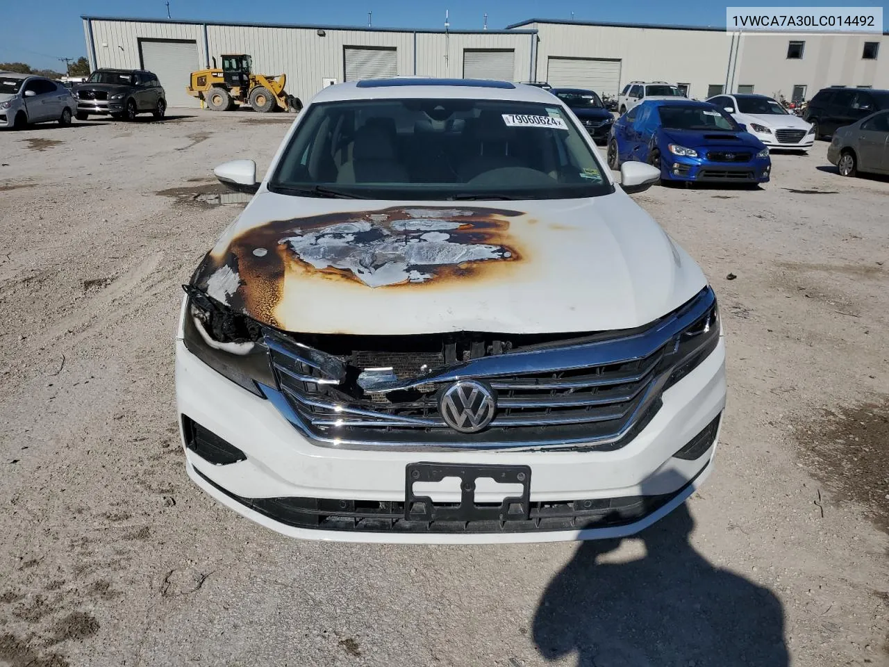 2020 Volkswagen Passat Sel VIN: 1VWCA7A30LC014492 Lot: 79060624