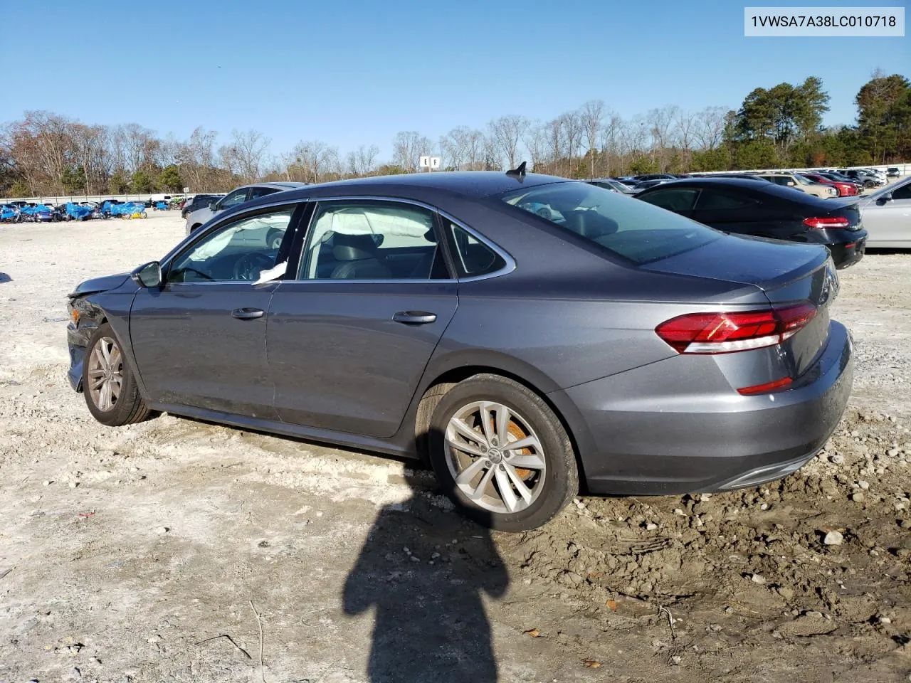 2020 Volkswagen Passat Se VIN: 1VWSA7A38LC010718 Lot: 79954373