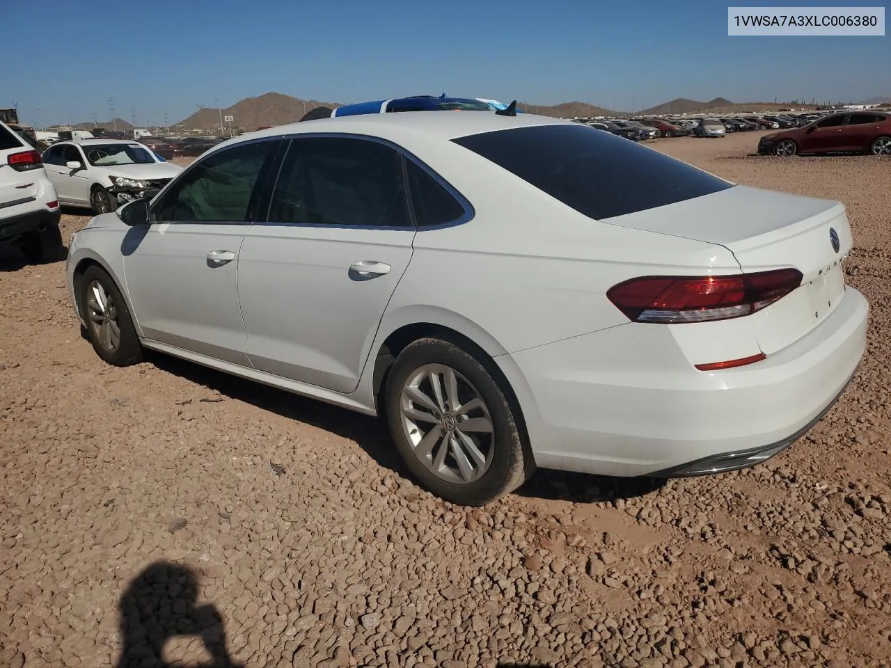 2020 Volkswagen Passat Se VIN: 1VWSA7A3XLC006380 Lot: 80069174