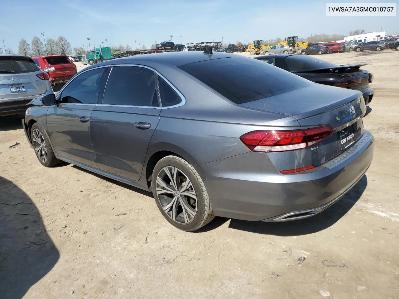 2021 Volkswagen Passat Se VIN: 1VWSA7A35MC010757 Lot: 48920104