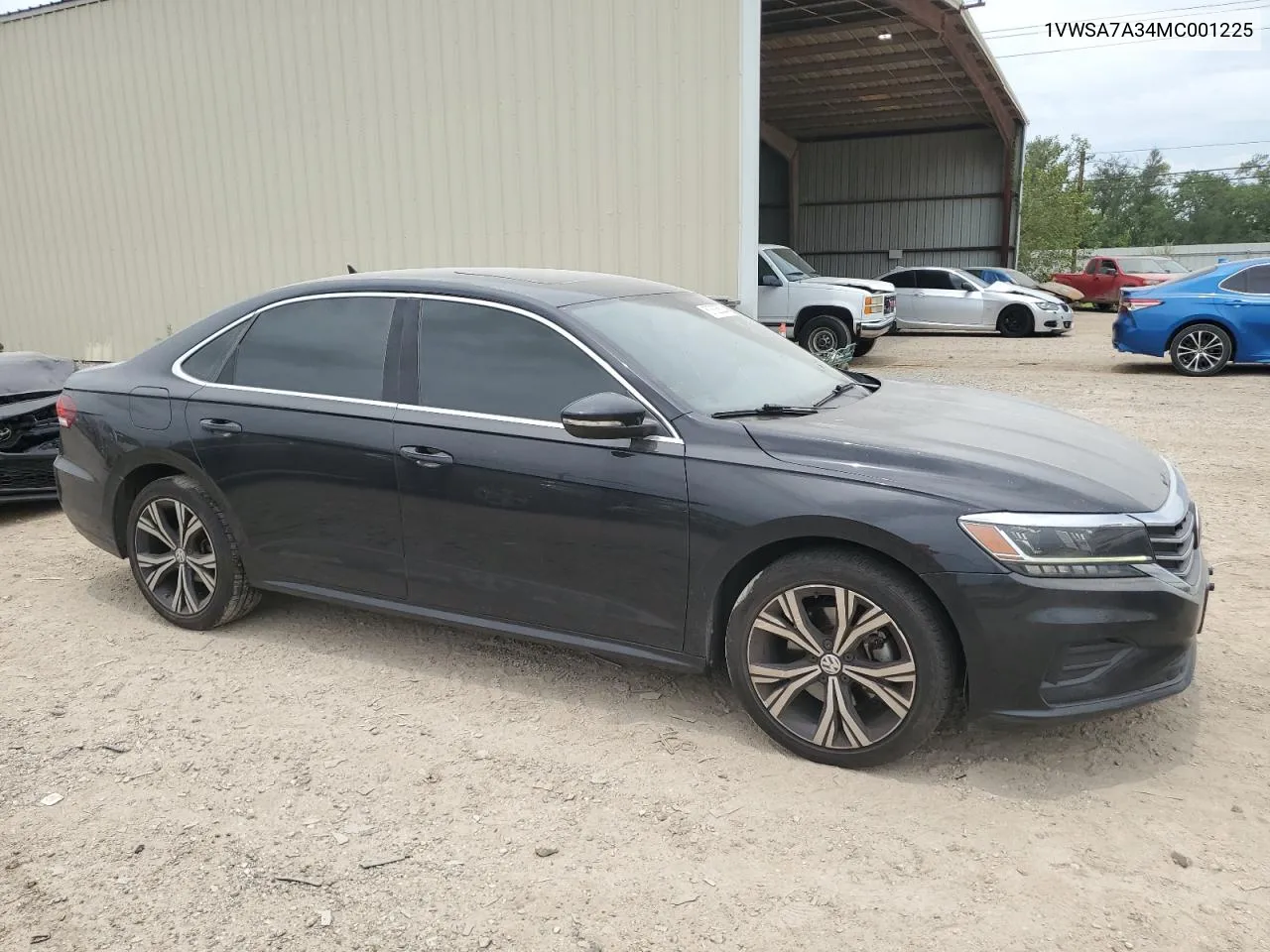 2021 Volkswagen Passat Se VIN: 1VWSA7A34MC001225 Lot: 57825624