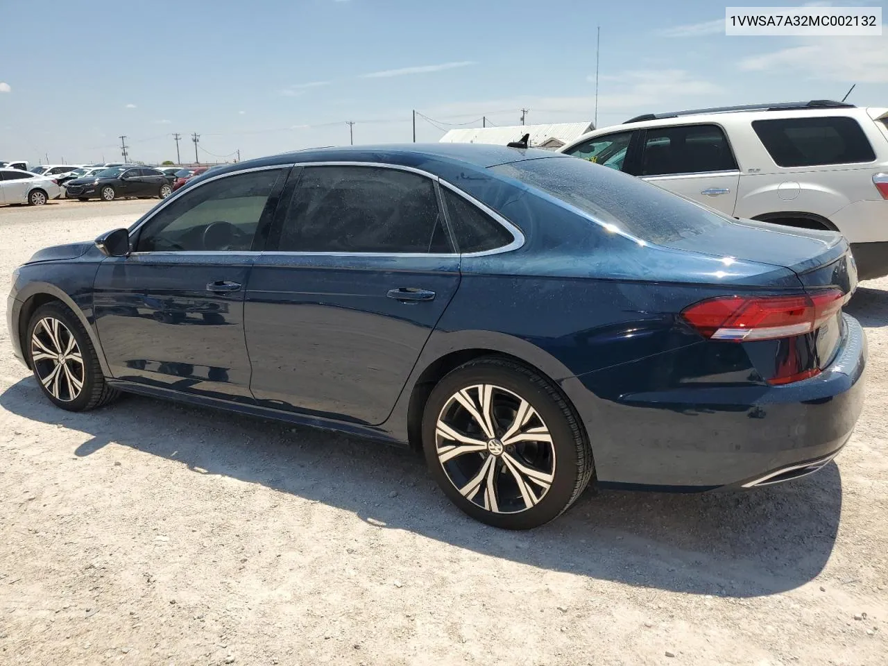 2021 Volkswagen Passat Se VIN: 1VWSA7A32MC002132 Lot: 63710764