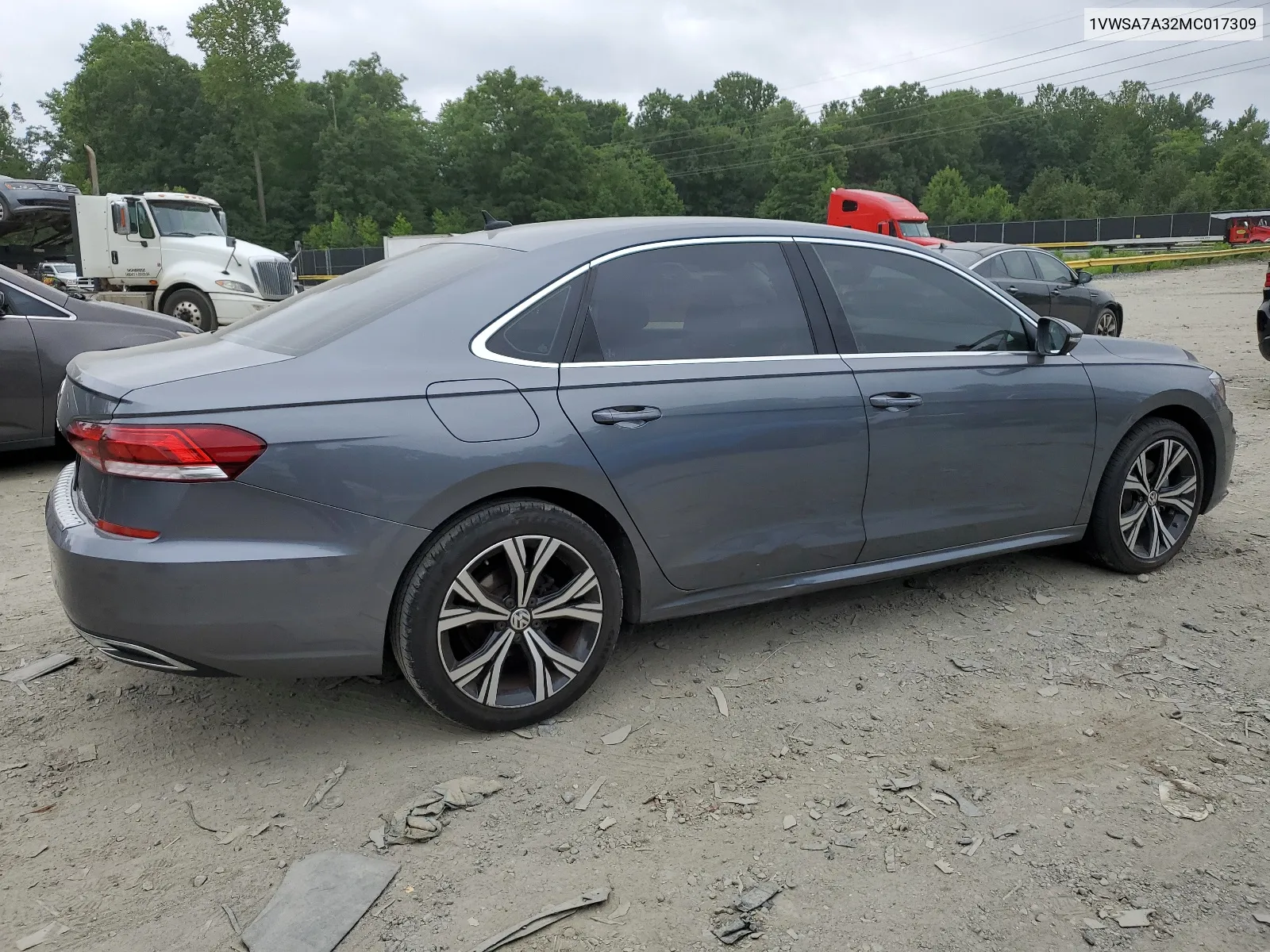 2021 Volkswagen Passat Se VIN: 1VWSA7A32MC017309 Lot: 65053624