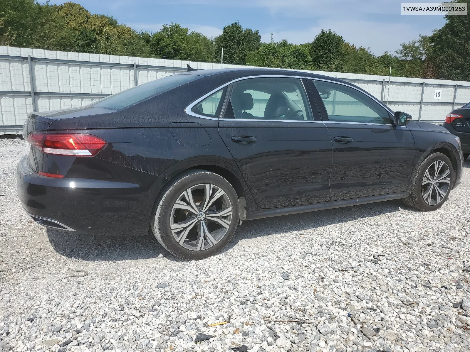 2021 Volkswagen Passat Se VIN: 1VWSA7A39MC001253 Lot: 65755324