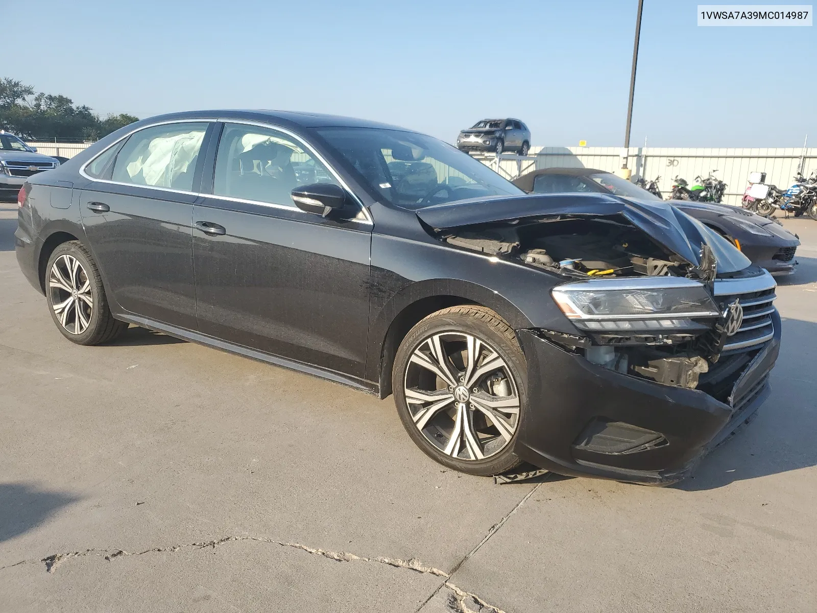 2021 Volkswagen Passat Se VIN: 1VWSA7A39MC014987 Lot: 66903324