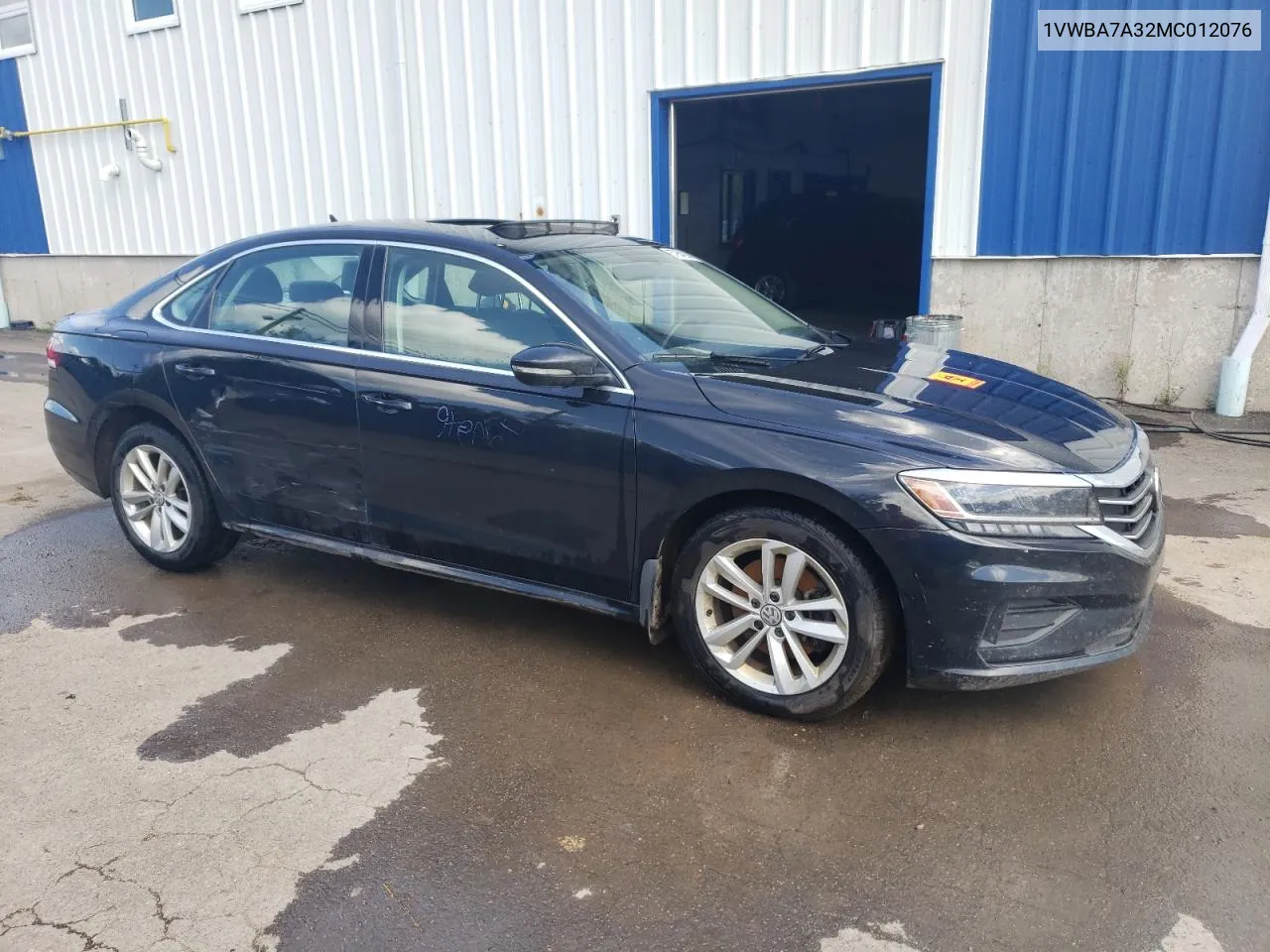 2021 Volkswagen Passat Highline VIN: 1VWBA7A32MC012076 Lot: 67954284