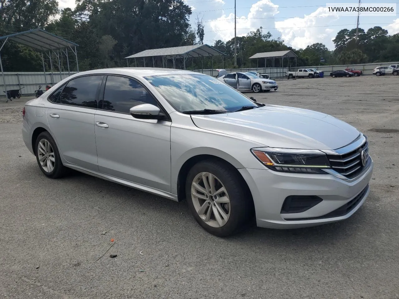 2021 Volkswagen Passat S VIN: 1VWAA7A38MC000266 Lot: 72191914