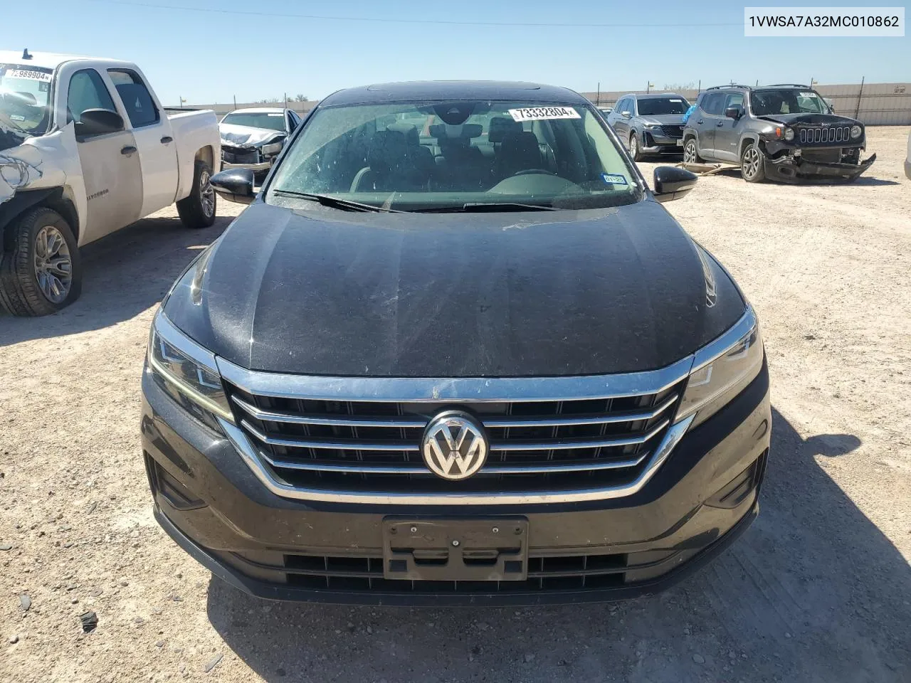 2021 Volkswagen Passat Se VIN: 1VWSA7A32MC010862 Lot: 73332804