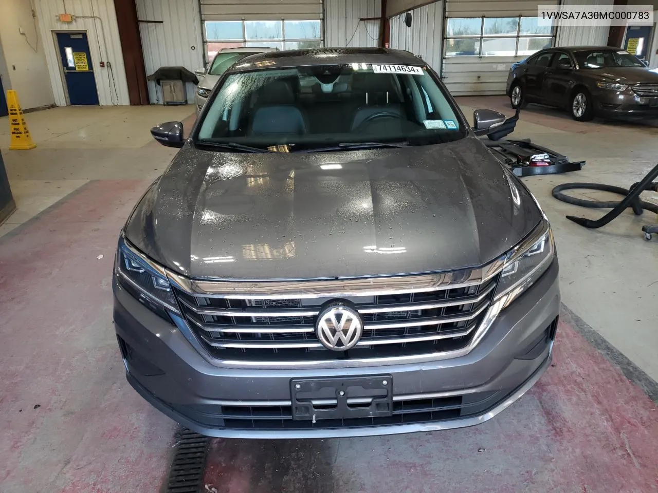 2021 Volkswagen Passat Se VIN: 1VWSA7A30MC000783 Lot: 74114634