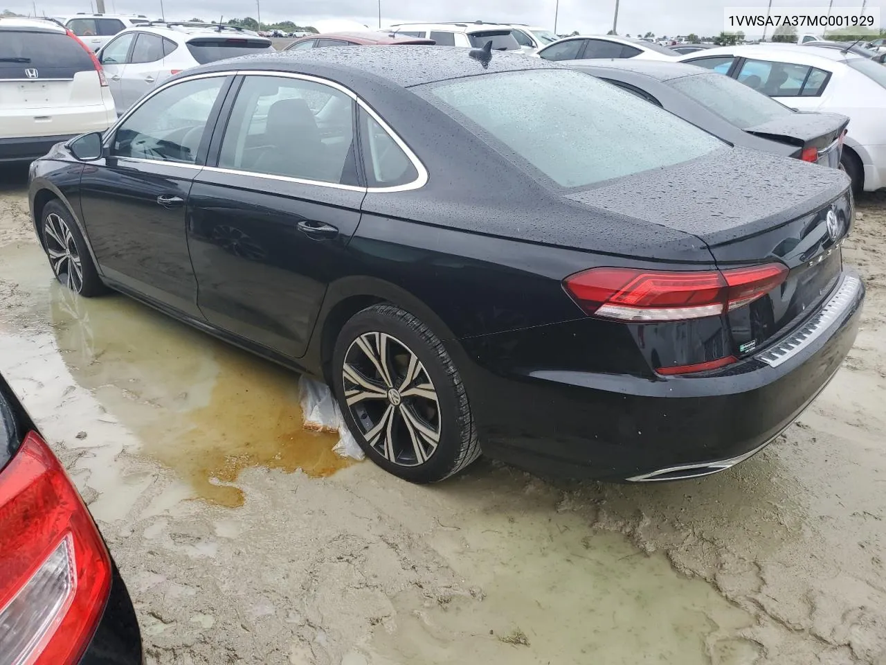 1VWSA7A37MC001929 2021 Volkswagen Passat Se