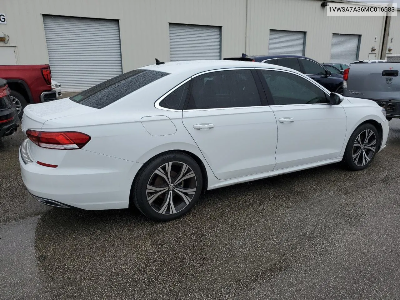 2021 Volkswagen Passat Se VIN: 1VWSA7A36MC016583 Lot: 74825084