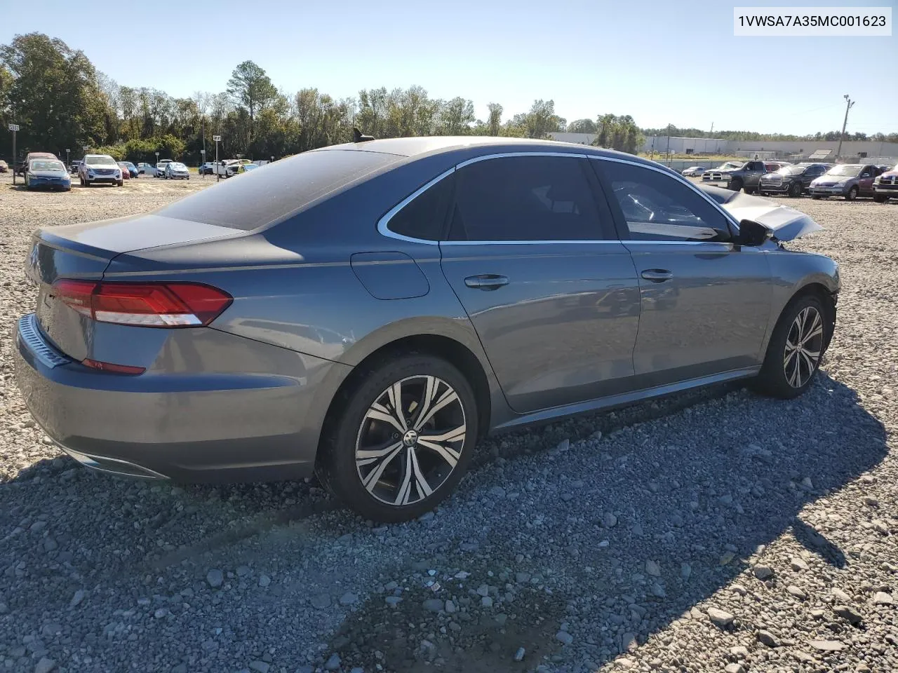 2021 Volkswagen Passat Se VIN: 1VWSA7A35MC001623 Lot: 75517174