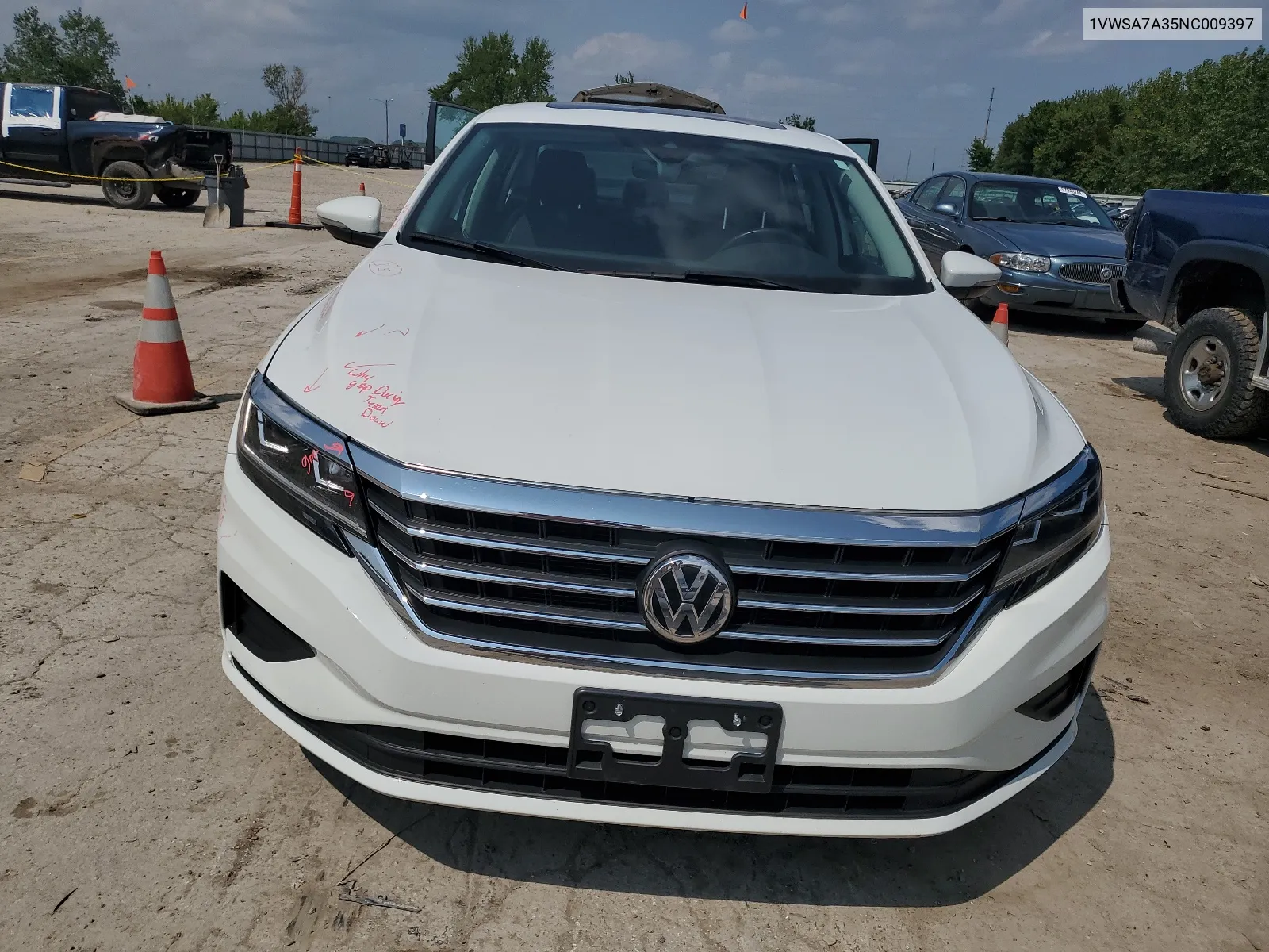 1VWSA7A35NC009397 2022 Volkswagen Passat Se