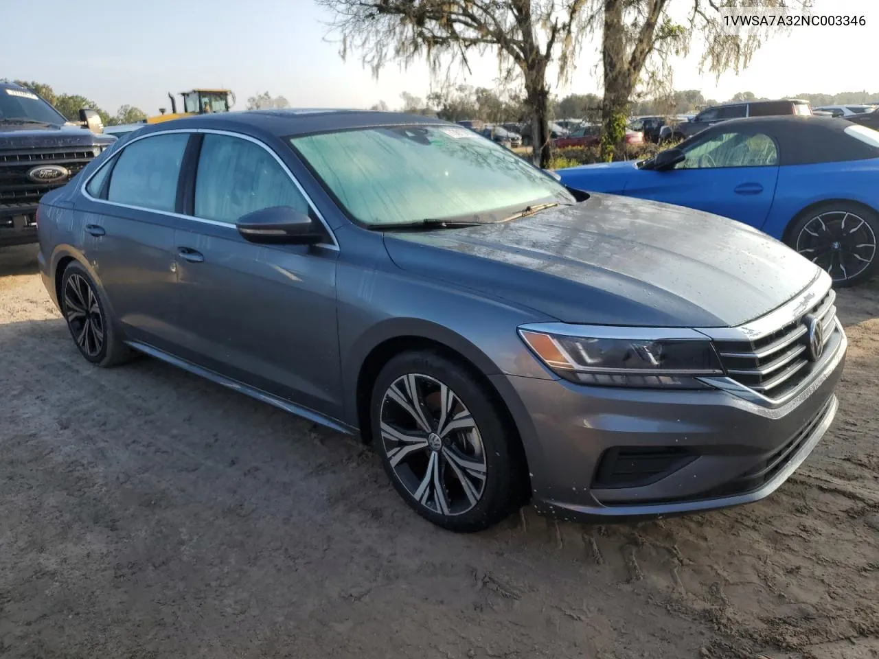 2022 Volkswagen Passat Se VIN: 1VWSA7A32NC003346 Lot: 73813414